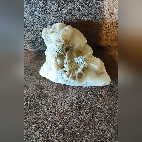 Mineral Quartz Rock Shaped Like an Animal Skull Great for Collector's - Picture 2 of 6